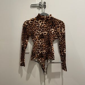 Reformation Cheetah bodysuit